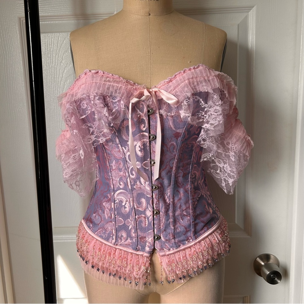Custom off the shoulder corset